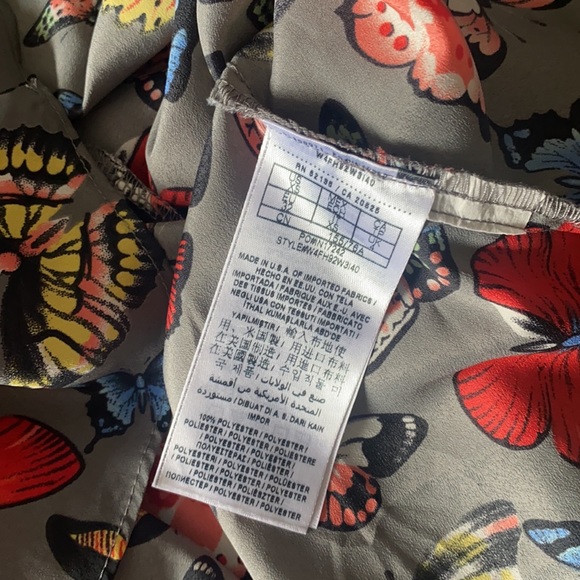 Guess butterfly cami tank - Picture 6 of 6